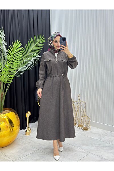FRESH FASHION بدلة ربيعية رائعة من قماش الدنيم الليكرا لموسم الربيع