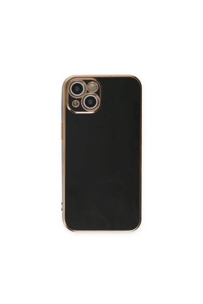 Generic Brand Apple iPhone 15 Case Volet Silicone - Black