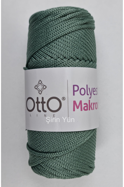 Otto %100 Polyester Örgü İpi - Çanta ve Makrome İpi - Çağla