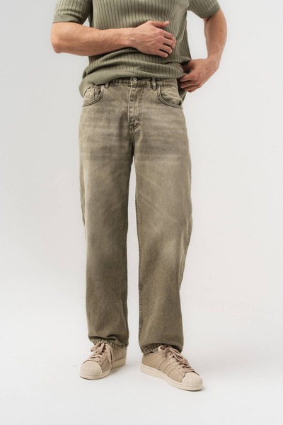 go gang own Φάντεκορ Τζιν Φαρδύ Παντελόνι