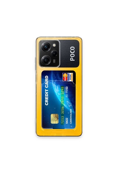 Generic Brand حافظة ETR Xiaomi Poco X5 Pro 5g من السيليكون الشفاف - شفافة TIC