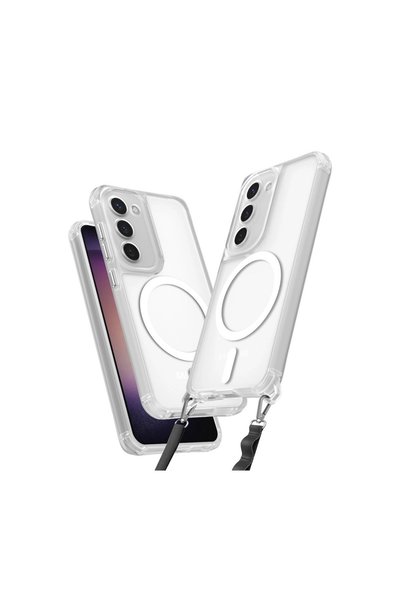 Generic Brand Samsung Galaxy S23 Plus Case Enka Magsafe Silicone Case - Trans...
