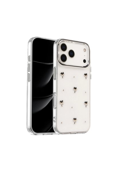 ArkhenX Apple iPhone 17 Pro Bow Patterned Cover - Pattern 1