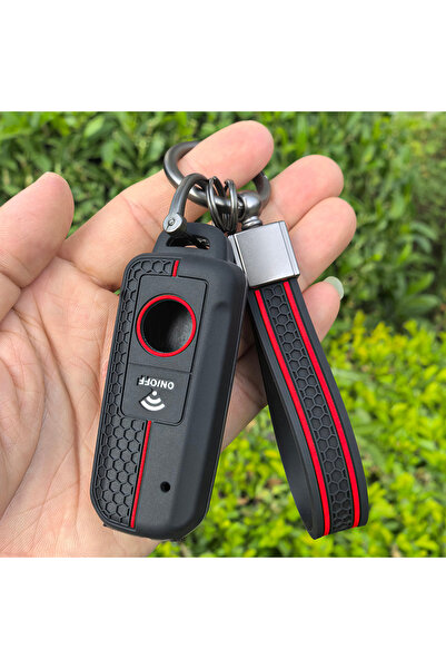 Choice1 with Keychain Silicone Remote Motorcycle Key Case For YAMAHA T-MAX TM...