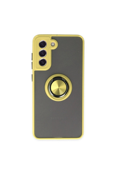 Generic Brand Samsung galaxy s21 fe case montreal ring silicone cover - yellow