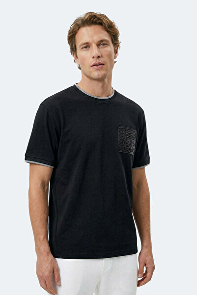 Slazenger T-Shirt - Μαύρο - Κανονική εφαρμογή