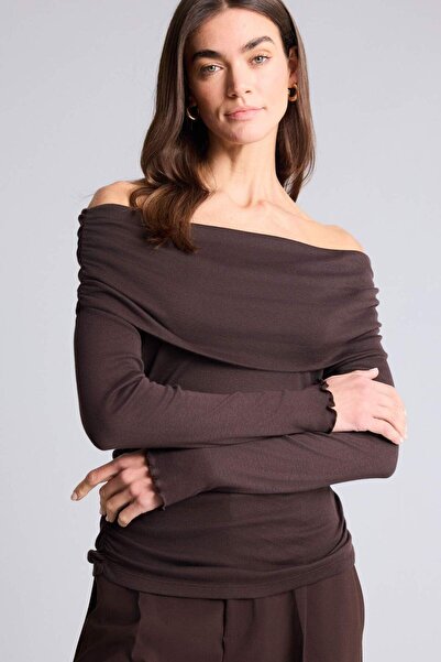 DeFacto T-Shirt - Καφέ - Κανονική εφαρμογή