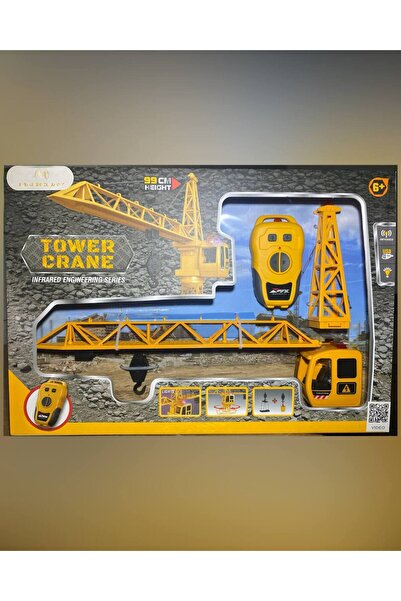 Magicway Dev Boy 99 cm Kule Vinçi Sarjlı Işıklı Sağa Sola Dönen Yukarı Aşağı ...