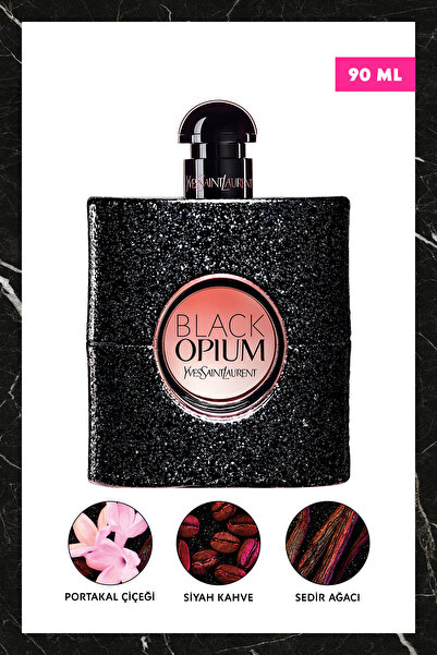 Yves Saint Laurent عطر بلاك أوبيوم للنساء 90 مل3365440787971