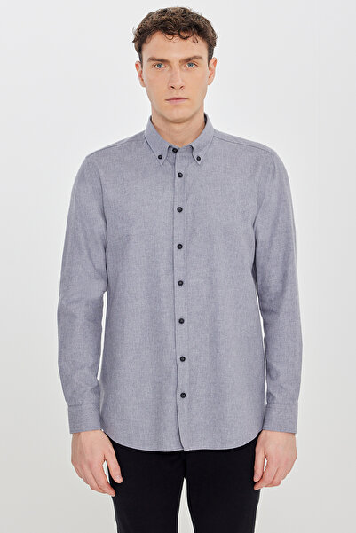ALTINYILDIZ CLASSICS Πουκάμισο - Γκρι - Επιχείρηση
