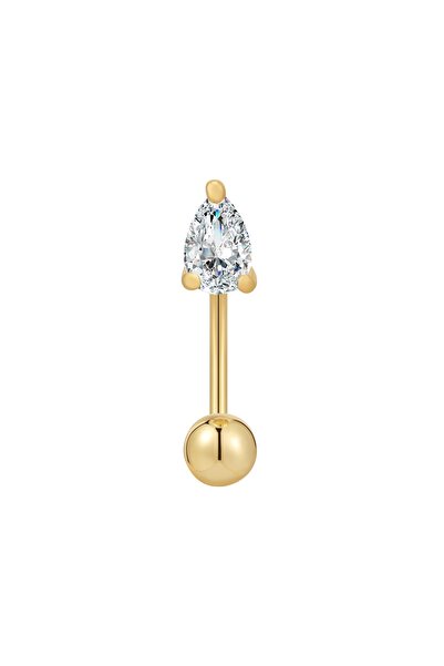 Glanzstücke München Silberpiercing Piercing Sterling Silber gelbgold Zirkonia...