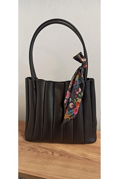 MATRUŞKA DERİ SANAT TASARIM Hand and Arm Bag (Black)