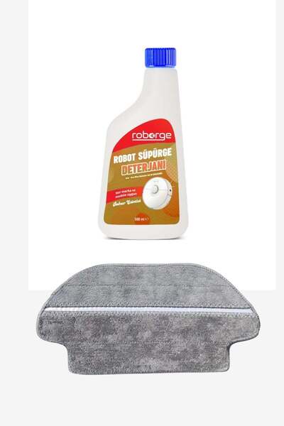 Roborge Πανί σφουγγαρίσματος για ρομποτική ηλεκτρική σκούπα Viomi V2 + Απορρυ...