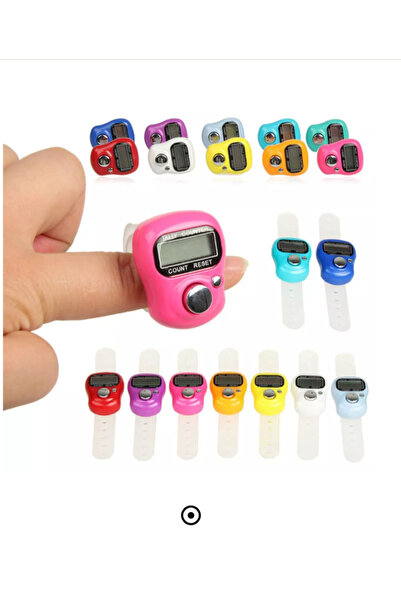 1000 adet renkli ve pilli zilirmatik- finger counting