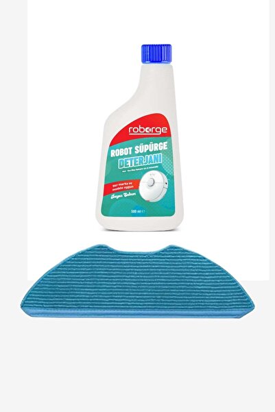 Roborge HomeRun 2000 Series Robot Vacuum Cleaner Mop Cloth + Απορρυπαντικό γι...