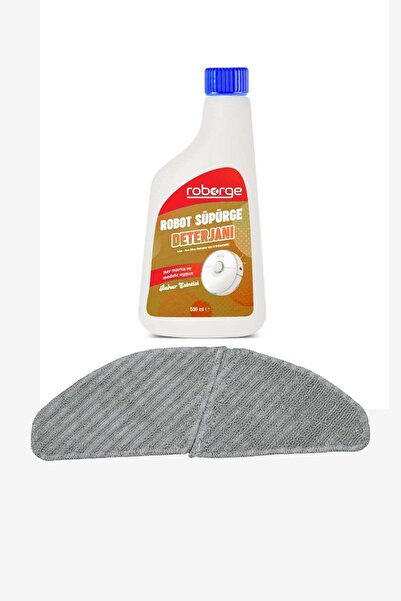 Roborge Fakir Robert RS 780 Ρομποτική ηλεκτρική σκούπα Πανί σφουγγαρίσματος +...