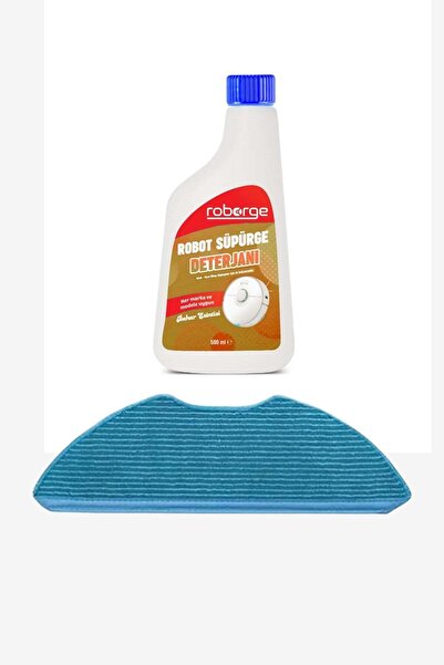 Roborge HomeRun 2000 Series Robot Vacuum Cleaner Mop Cloth + Απορρυπαντικό γι...