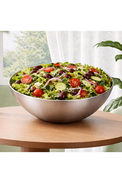 SQF Indian Stainless Steel Round Plain Salad Bowls