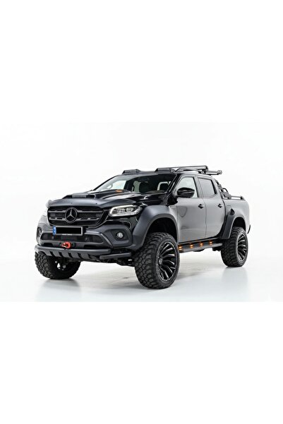 ROAL TUNİNG Mercedes X-Class 2018+ Birebir Uyum Ön Tampon Shark Koruma Demiri...