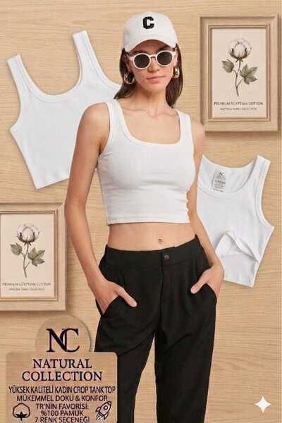 Nice Clothes Women's Thick Strap Crop Padded Sports Bra Half Tank Top Blouse ...