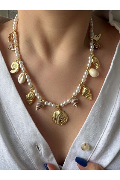 Venus Design İnci Deniz Charm Kolye