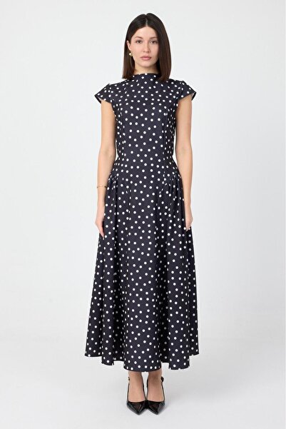 ABOUT US Φόρεμα - Μαύρο - Μακρύ