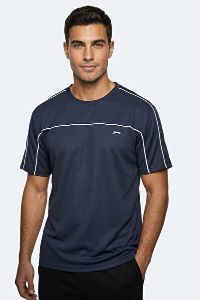 Slazenger Ανδρικό μπλουζάκι REVIVE σε σκούρο μπλε ναυτικό