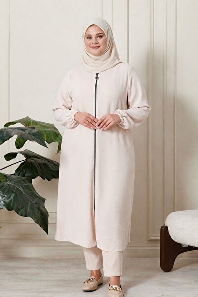 Ferace Καπέλο & αμπάγια - Μπεζ - Μακρύ