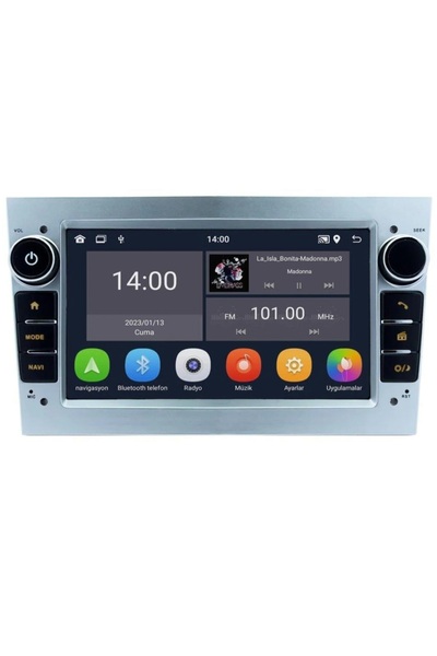 Naviactgo OPEL VECTRA ZAFİRA MERİVA UYUMLU 4GB RAM 64GB HAFIZA FANLI PRO CİHAZ