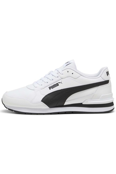 Puma St Runner V4 L 399068 Men's Sports Shoes White-Black