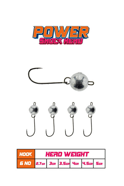 Fujin Power Shockhead Hareketli Jighead