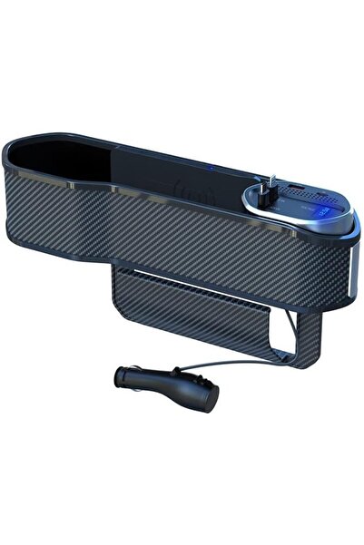 Arabest 5 in 1 Car Seat Gap Filler Organizer with Wireless Charger and Cigare...