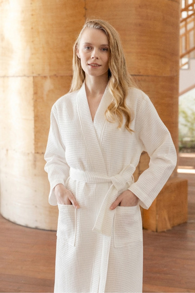 Motif Mağaza Μπουρνούζι - Λευκό - Απλό