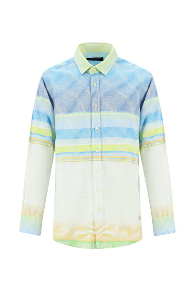 Abdullah Kiğılı Πουκάμισο - Πολύχρωμο - Σύγχρονο