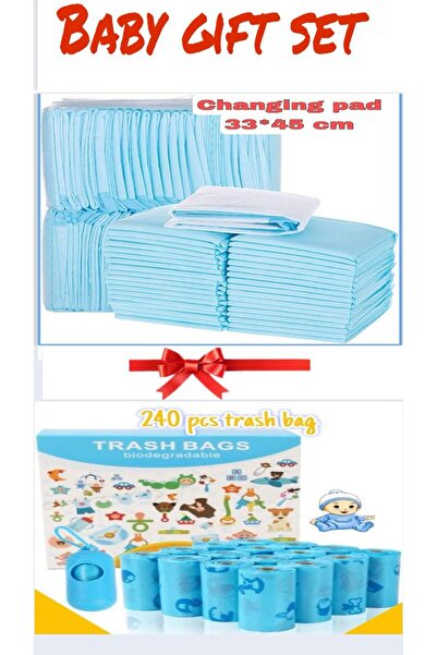 Timoo Baby Gift comb 2in1 100Pc small Disposable Changing Pad,240Count scente...