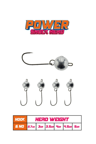 Fujin Power Shockhead Hareketli Jighead