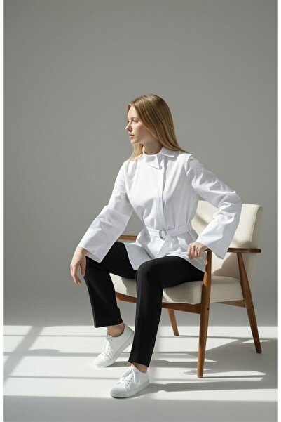 WYNA BOUTİQUE Πουκάμισο - Λευκό - Casual