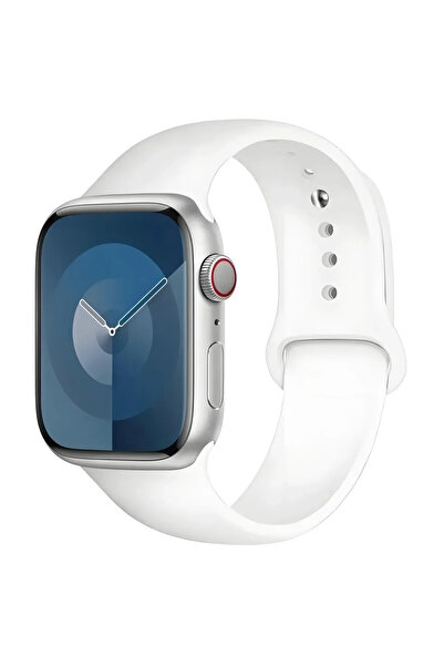 Choice45 حزام ساعة من السيليكون الأبيض مقاس 38 40 41 S10-42mm SM 19 لساعات 46...