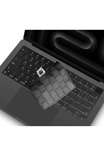 Nezih Case Macbook Neo 13 İnç (A18-A18 Pro 2026) Uyumlu Silikon Ped Yıkanabil...