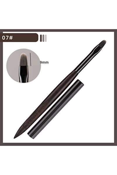 Choice10 G-B0513-07 1/12 قطعة فرش رسم الأظافر لتصميم خطوط المانيكير وتدرج الأ...