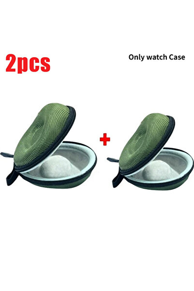 Choice5 Green-2PCS Portable Watch Travel Case EVA Watch Storage Box Waterproo...