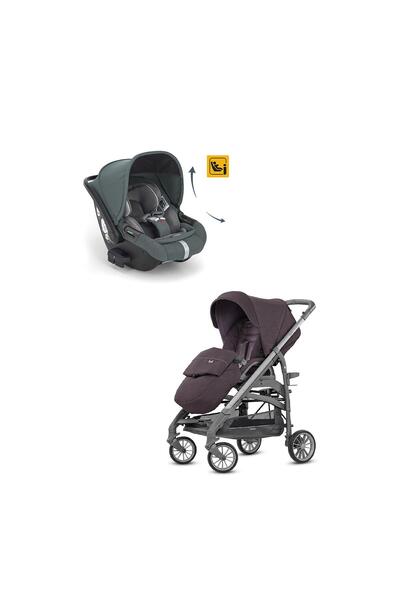 Inglesina Trilogy Tek El Katlanır Bebek Arabası + Darwin Recline Yatabilen An...