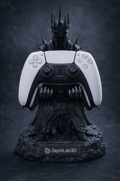 ZEYM COLLECTION Dark Knight Oyun Kolu Standı – PS5 Controller Tutucu I 3D Baskı