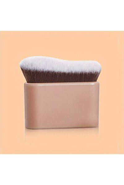 Choice Brown 1pc Wave Contour Makeup Brush, ABS Plastic Handle, Nylon Bristle...