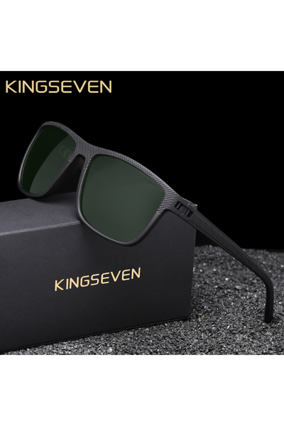 Choice4 C2 black greenG15 KINGSEVEN Fashion Polarized Sunglasses For Men UV40...