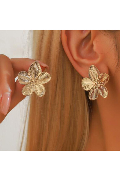 Choice Gold Uworld Hypoallergenic Stylish Vintage Flower Stud Earrings Premiu...