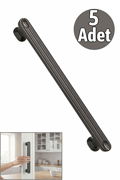 Badem10 Lüx Özen Μεταλλική Ματ Σκωτσέζικη Λαβή Συρταριού 160 χιλ. Σετ 5 Τεμαχ...