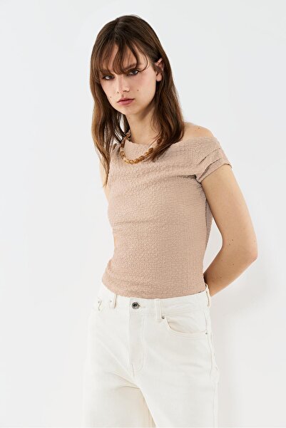 LEFTIES Asimetrik dokulu top