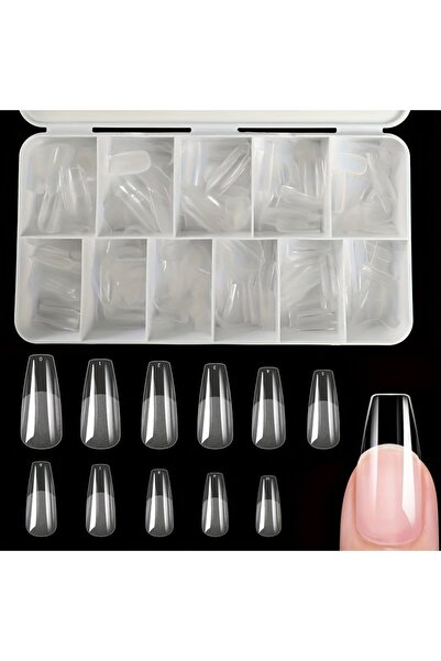 Choice4 550PCS Mid Ladder New Soft Gel Fake Nails Tips - 550 pieces per box. ...