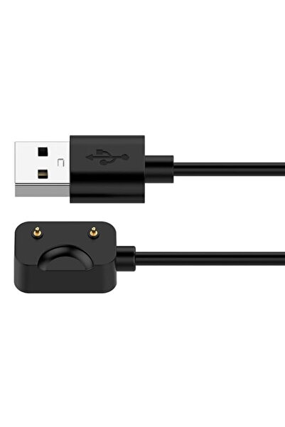 Choice شاحن أسود مناسب لساعة Watch Fit 3 SM-R390 USB، شاحن سريع بديل للساعة ا...
